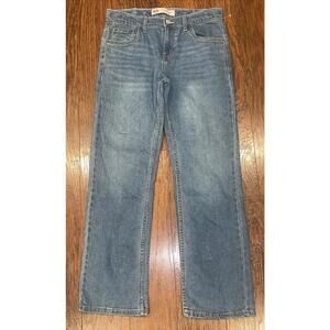 LEVIS 551Z Premium Authentic Straight Loose Fit Jean Blue Denim Boys 14 X 27X29